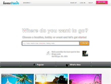 Tablet Screenshot of hometrade.com